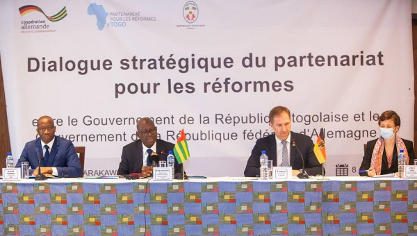 Cooperation: Germany committed over CFA65 billion to Togo last year