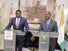 Presidents Gnassinbé and Ouattarah vow to tackle socio-political crises plaguing West Africa