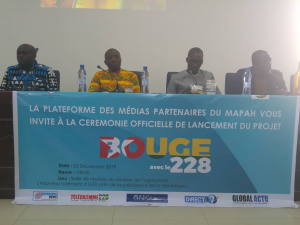 Togo: des gens de m&eacute;dias en visite le 28 d&eacute;cembre sur le site de T&eacute;l&eacute;food &agrave; Kp&eacute;l&eacute;