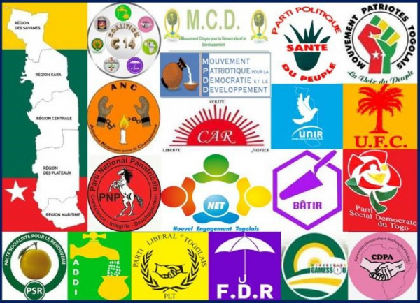 Togo : les partis éligibles aux financements publics, selon la nouvelle charte des partis politiques
