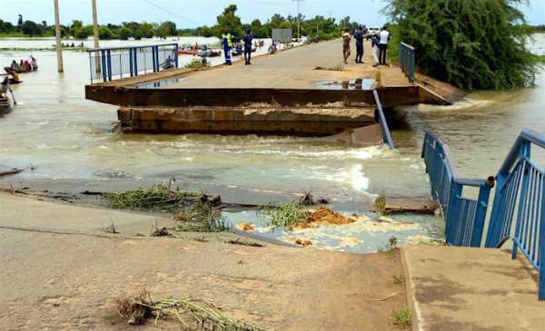 L’effondrement du pont de Malanville au Bénin, devrait rediriger le trafic nigérien vers le Port de Lomé