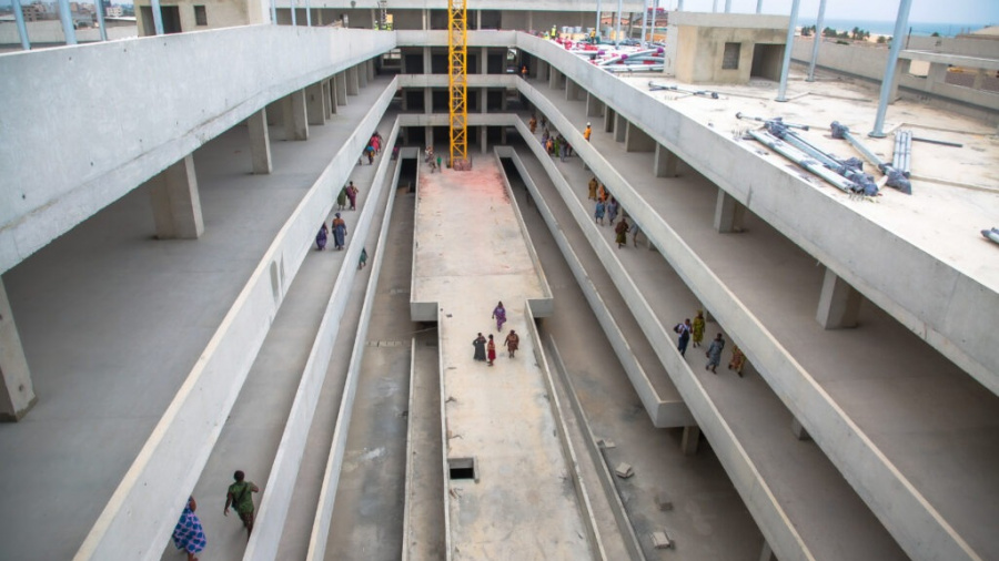 Togo : Où en sont les travaux de reconstruction du Grand marché de Lomé ?