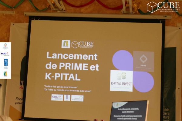 Togo : le Nunya Lab et CUBE lancent PRIME et K-PITAL, deux plateformes d’incubation et de levée de fonds