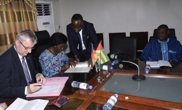 Togo gets €33.7 million from Germany to improve youth training, health, and power supply