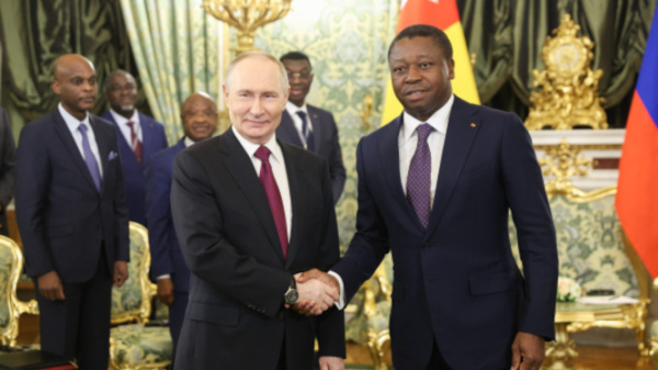 Togo Among Top Five African Countries for Positive Perception of Russia
