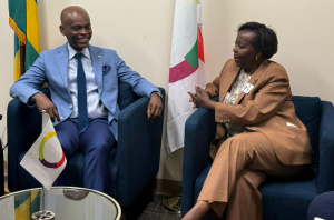 Francophonie : &agrave; New York, Robert Dussey &eacute;change avec la SG de l&rsquo;OIF