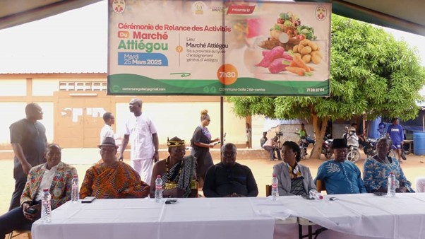 Togo : Golfe 2 relance le marché d’Attiégou avec un plan d’exemption fiscale