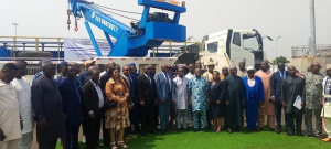 L&rsquo;Union nationale des transporteurs du Togo d&eacute;ploie deux camions-grues pour fluidifier le trafic routier