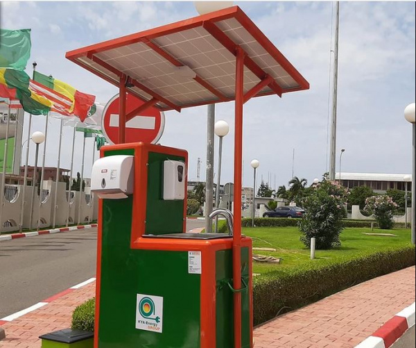 Covid-19: KYA-Energy Group provides BIDC with solar-powered handwashing kits