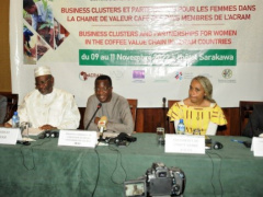 Lomé recently held a business meeting for women active in the coffee sector