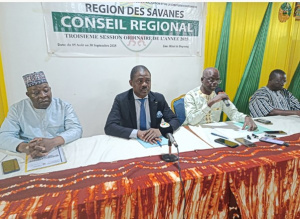 Savanes : le conseil r&eacute;gional valide un budget de plus de 800 millions FCFA pour 2025