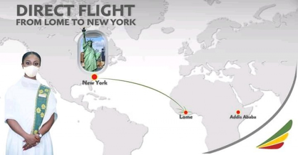 Ethiopian Airlines annonce des vols directs Lomé-New York