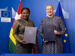 Togo gets €70M from the EU in support of agriculture, energy, and decentralization