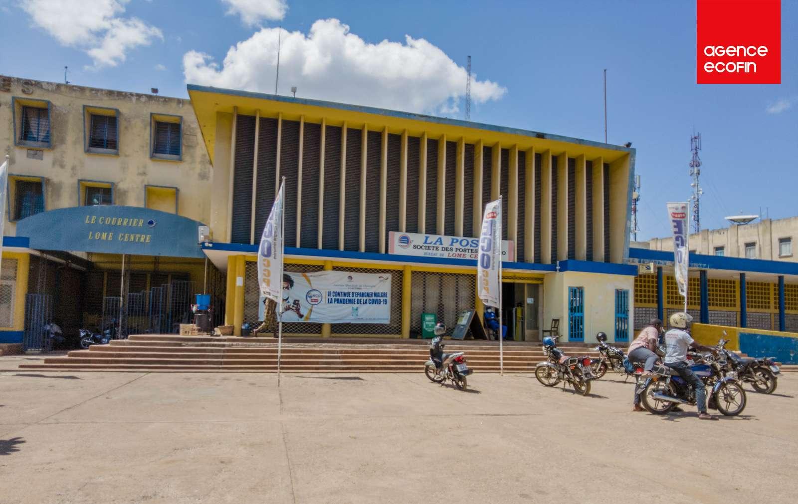 Bureau central de la Société des Postes du Togo