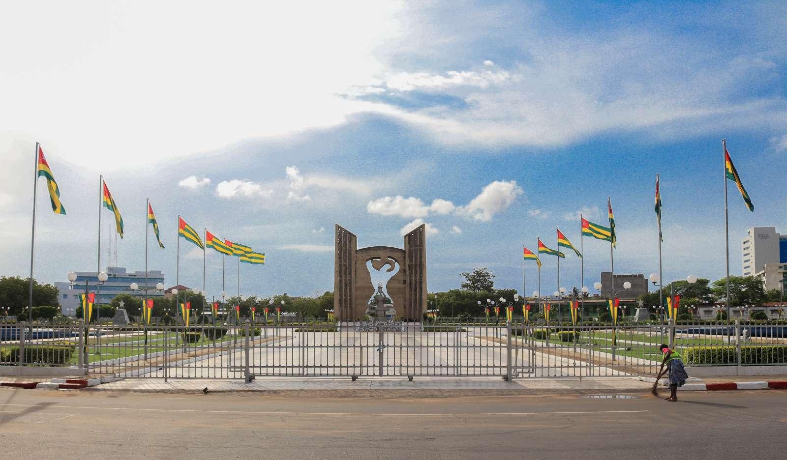 Esplanade du monument de l’indépendance  du Togo
