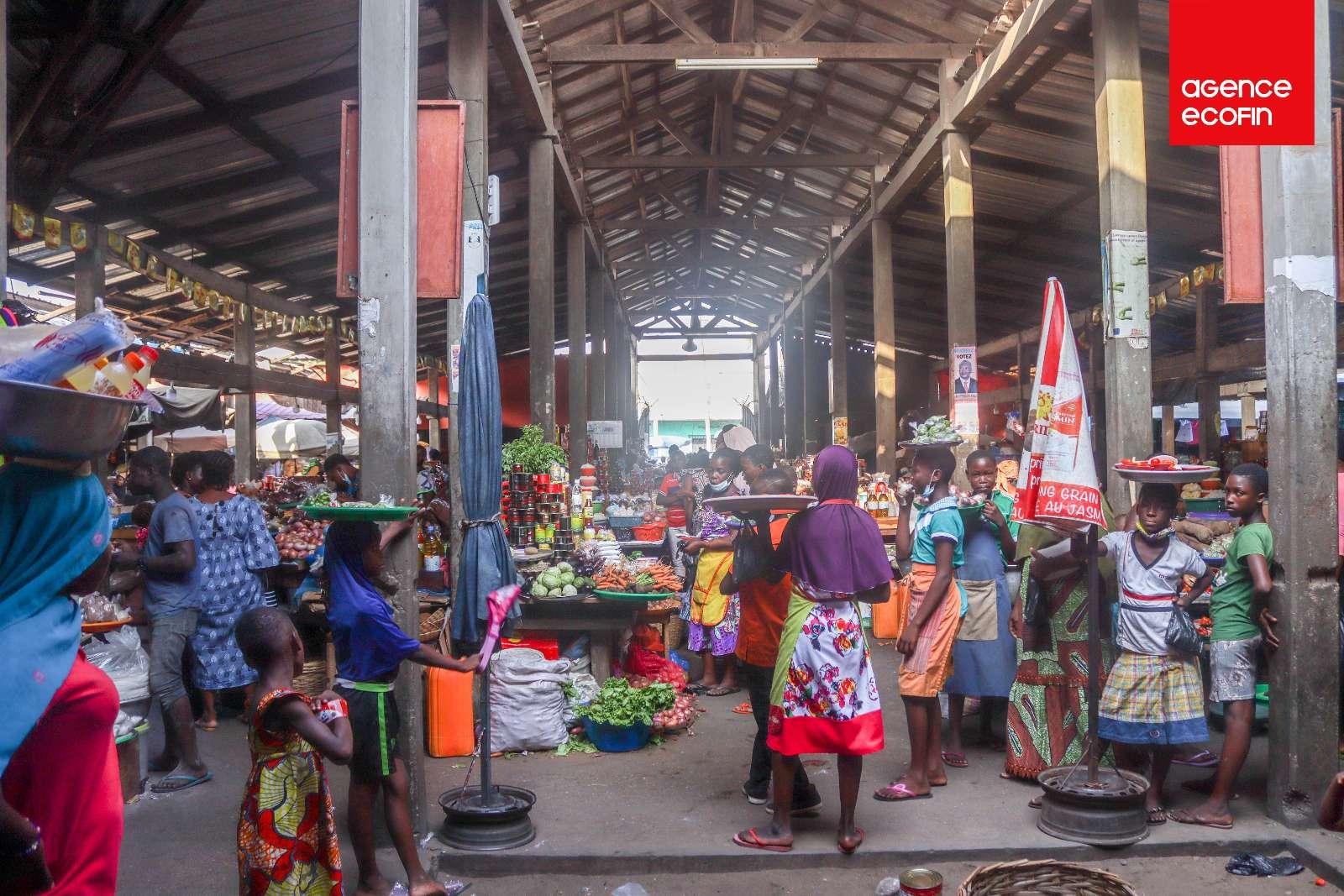Le marché de Nukafu