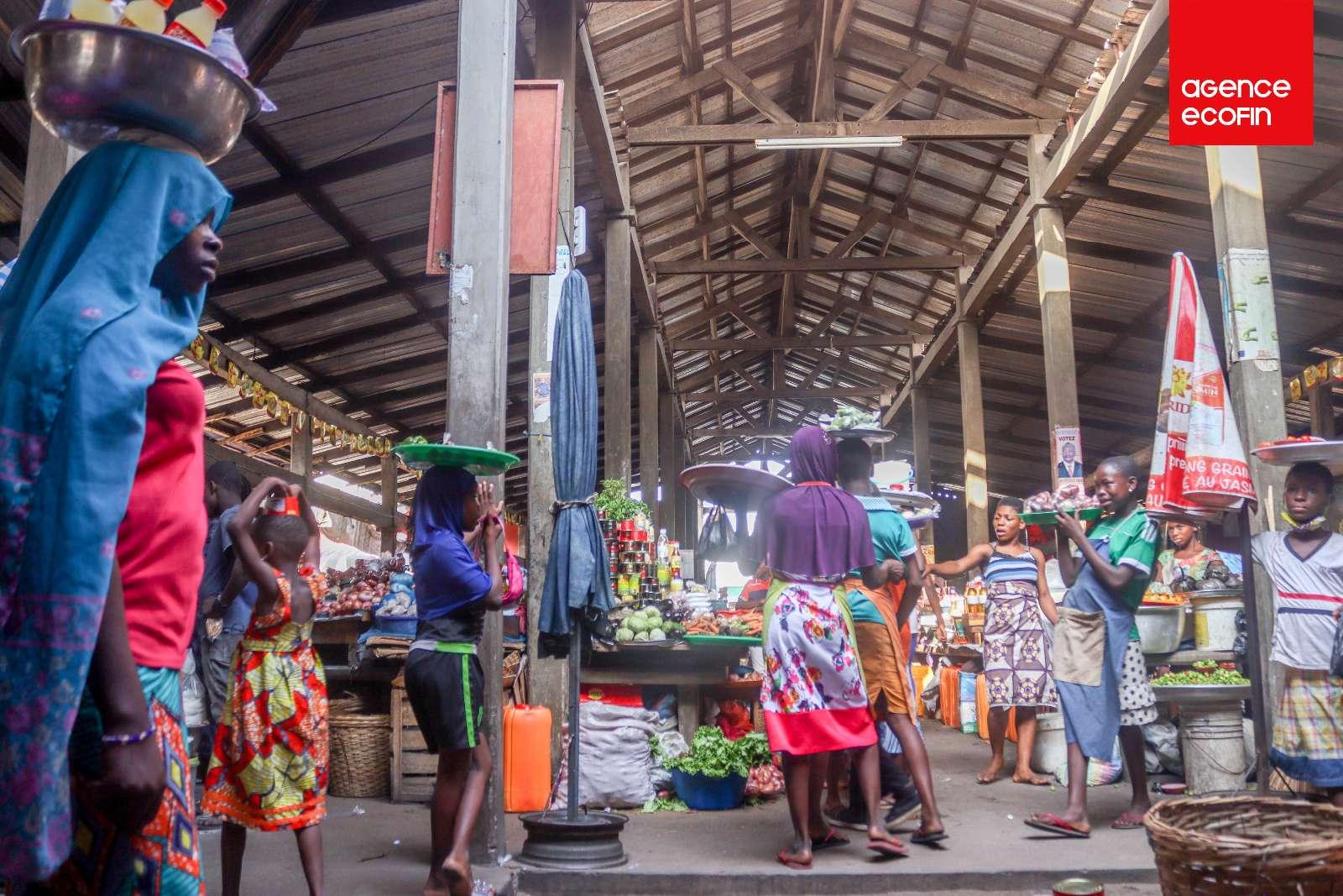 Le marché de Nukafu